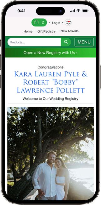 Create a Wedding Registy For Free! All Stores, One Registry.